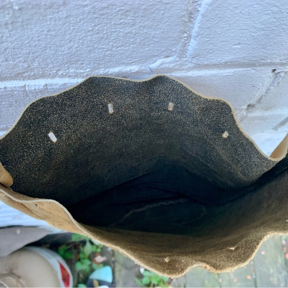 Vintage 100% Suede Bucket Bag - Picture 5 of 5